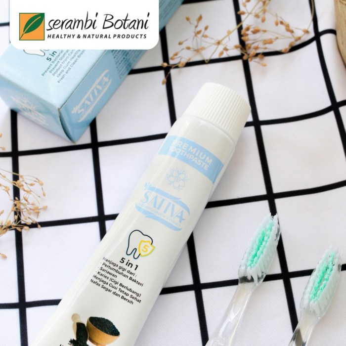 Jual Pasta Gigi Herbal Odol Toothpaste Sativa | Shopee Indonesia