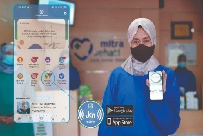 BPJS: Peserta JKN Bisa Konsultasi Dokter Via Aplikasi Mobile ... BPJS Kesehatan Tambah Fitur Konsultasi Dokter Gratis